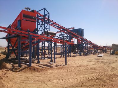 فروش دستگاه سرند دو طبقه مدل MCM 11000 شرکت ارکان وزین0