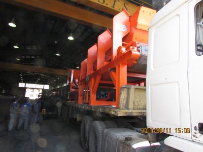 فروش دستگاه فیدر زنجیری دست دوم شرکت ارکان وزین0