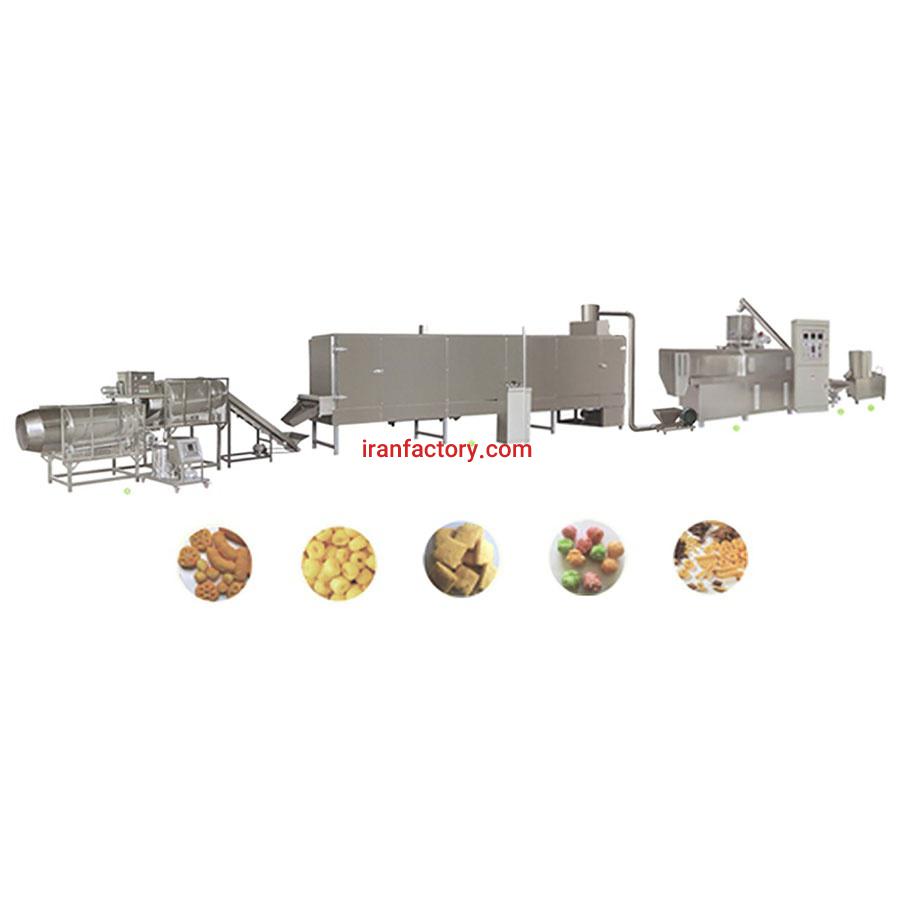 خط تولید پفک نمکی و اسنک0