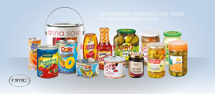 ماشین آلات خط تولید و بسته بندی کنسرو انواع حبوبات ,  لوبیا با قارچ2