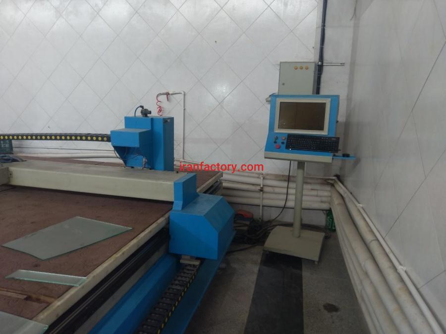 دستگاه سی ان سی برش شیشه0