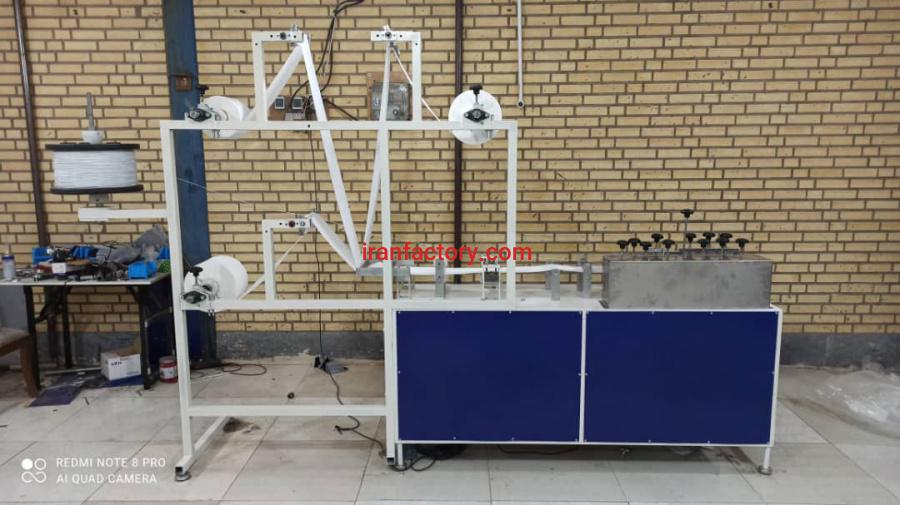 دستگاه بدنه زن ماسک سه لایه پزشکی0