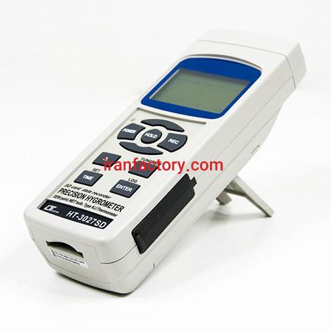 فروش رطوبت سنج دیجیتال با قابلیت اتصال کارت حافظه HT3027SD در تهران1