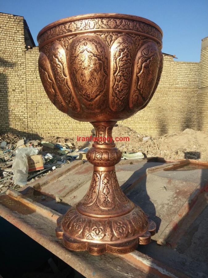 تولید کننده گلدان های بزرگ تزئینی فایبر1
