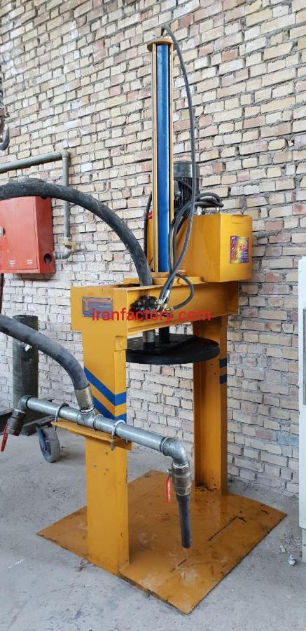 دستگاه پرکن کارتریج سیلیکون پرس بشکه1