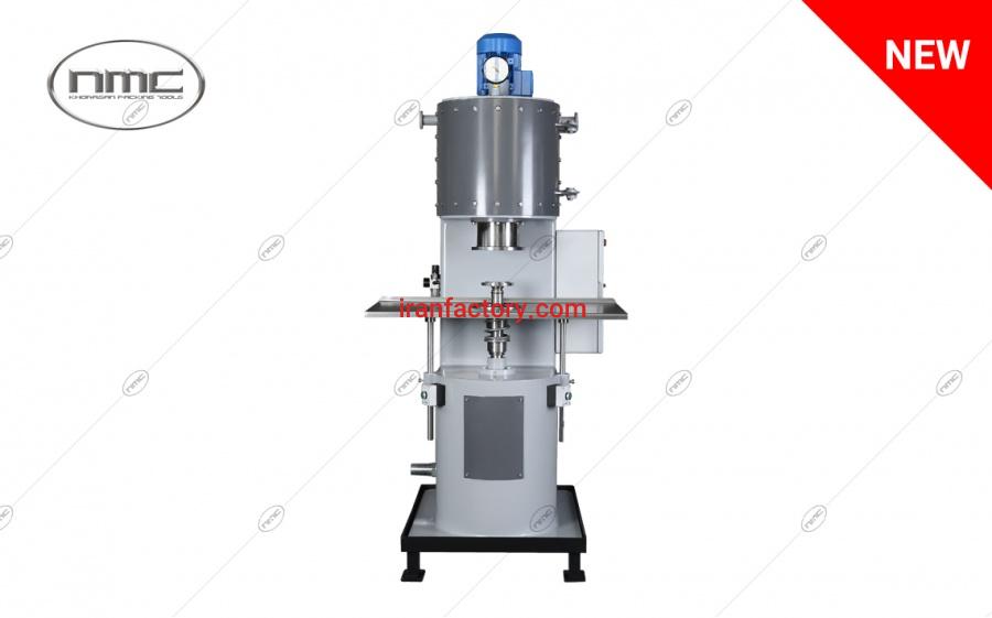 دستگاه دربند قوطی نیمه اتومات تحت خلا مدل KPT1H8021