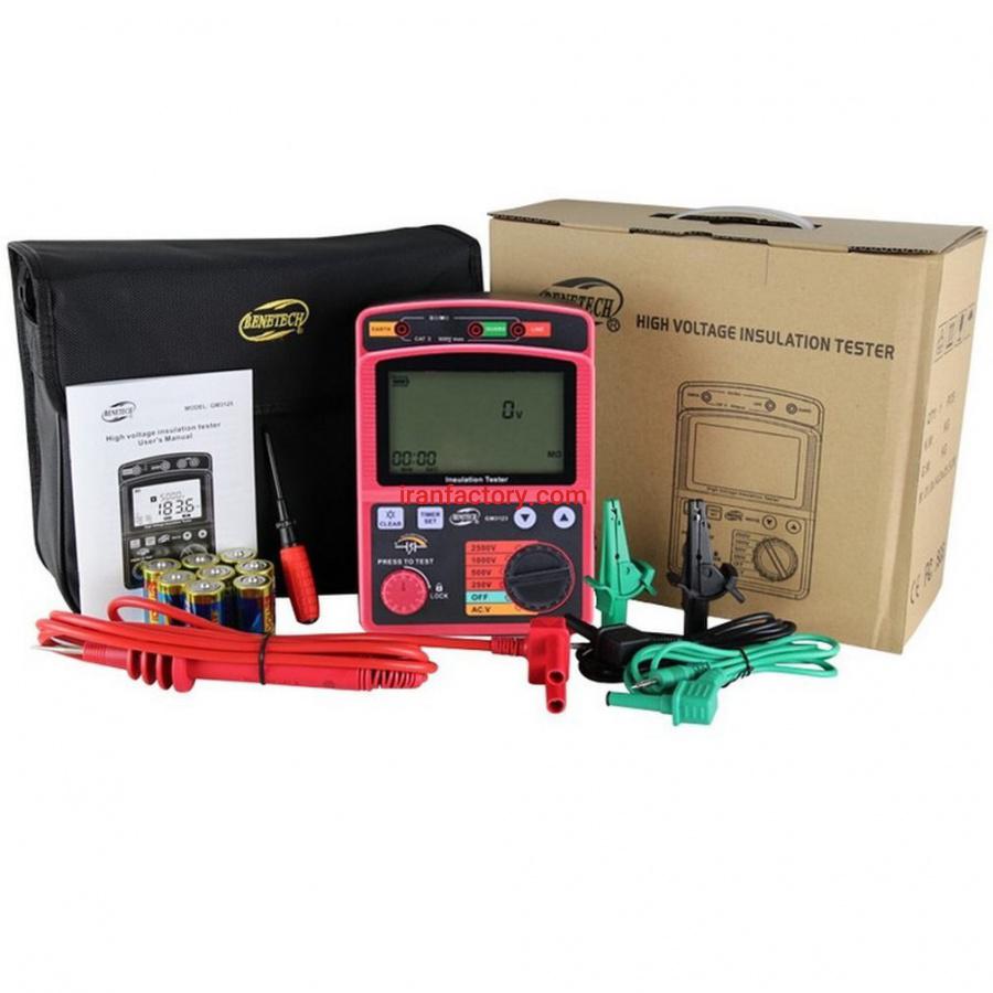 فروش تستر عایق بنتک GM3125 BENTECH در تهران2