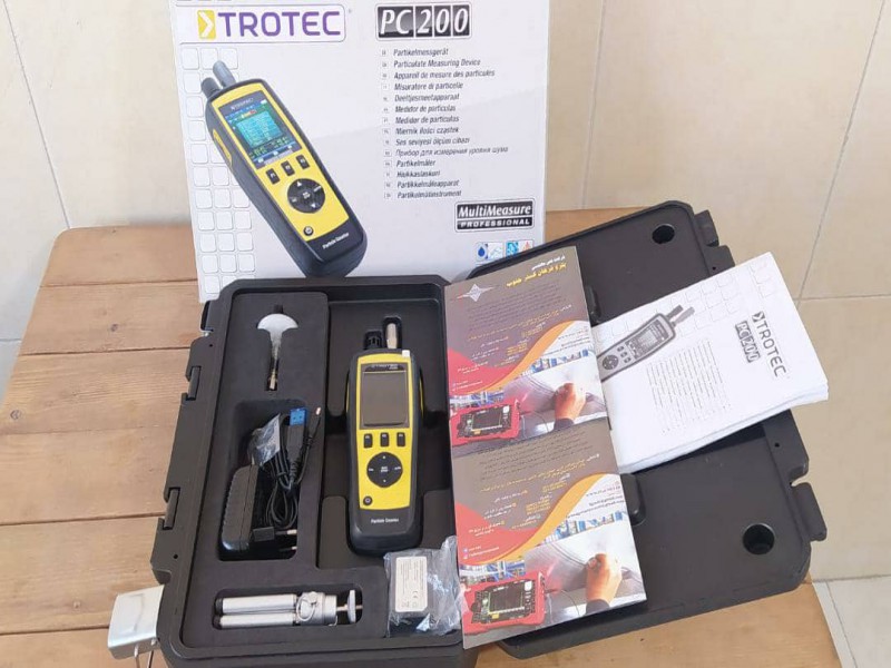 غبارسنج PC200 برند تروتک TROTEC0