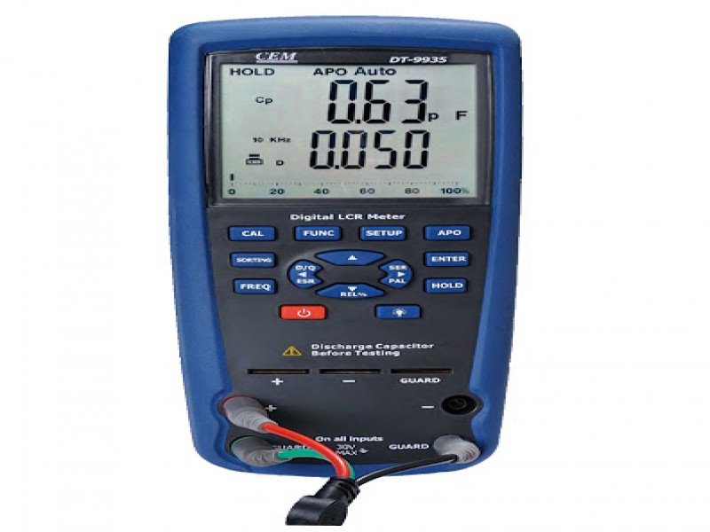 LCR سنج حرفه ای CEM DT9935 سی ای ام2