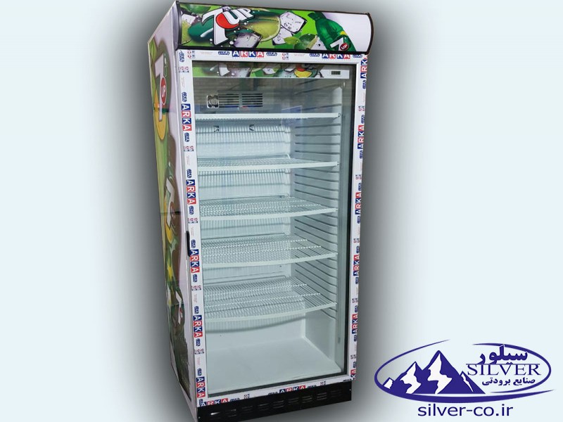 تولیدوفروش یخچال ایستاده تک درب صنایع برودتی سیلور1