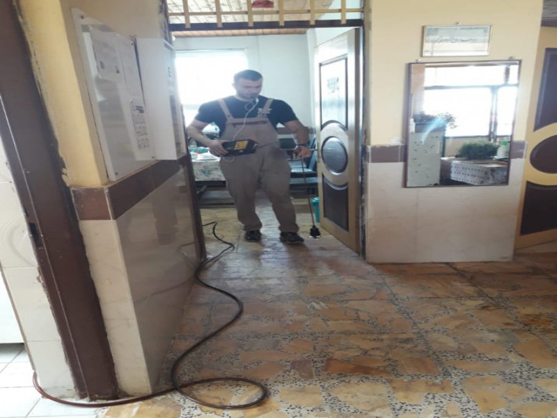 نشت یابی تخصصی لوله با دستگاه در گیلان1
