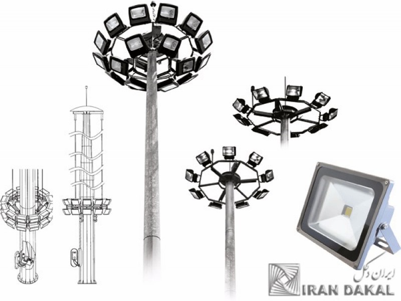 تولید کننده دکل های نور (برج نور یا برج روشنایی..)0
