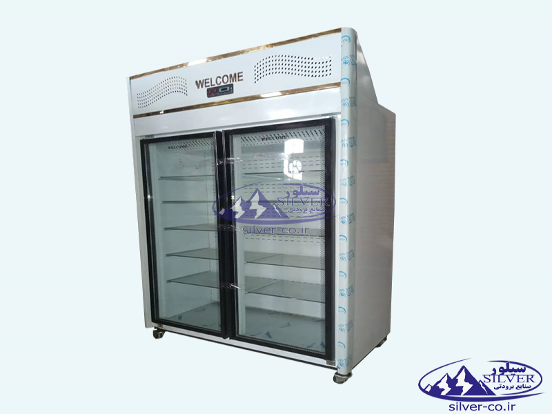 فروش یخچال و فریزر1/5متری صنایع  برودتی سیلور0