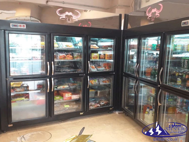 فروش یخچال6درب صنایع برودتی سیلور0