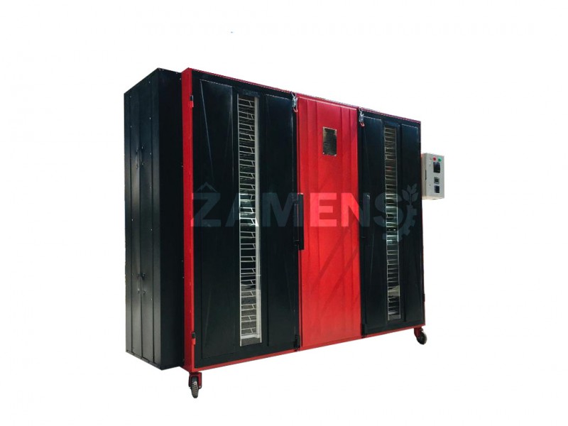 تست دستگاه میوه و سبزیجات خشک دوکابین زامنس3