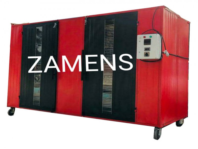 تست دستگاه میوه و سبزیجات خشک دوکابین زامنس2