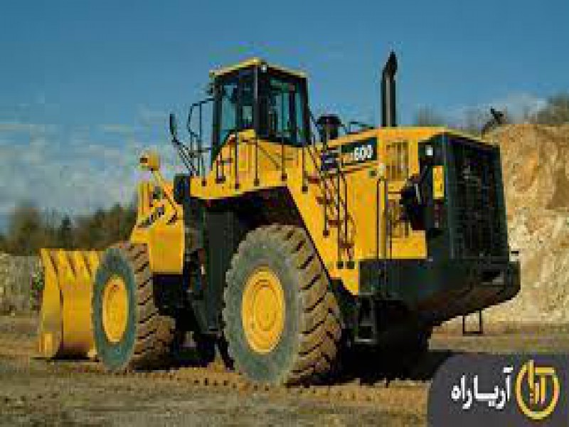 لودر WA 600 komatsu خط 6 مدل 2008 0