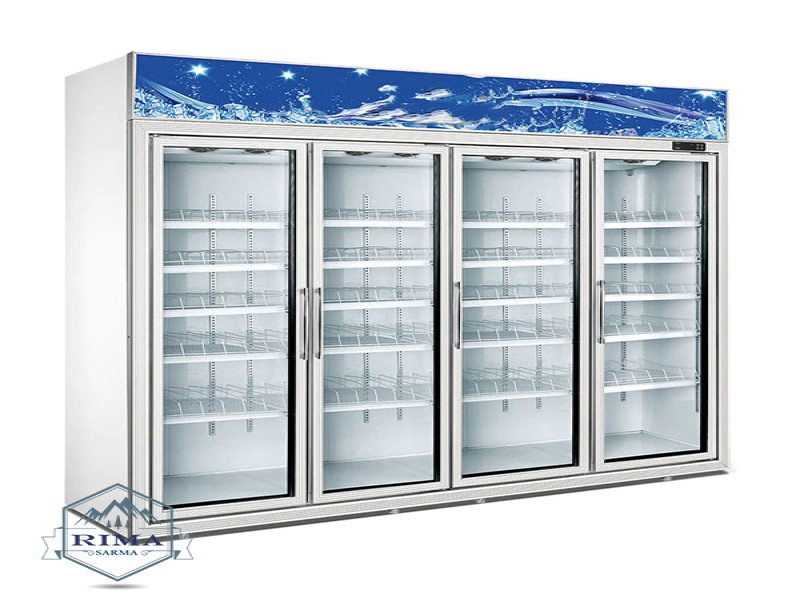 فریزر ایستاده 4 درب پروتئینی ریما سرما0