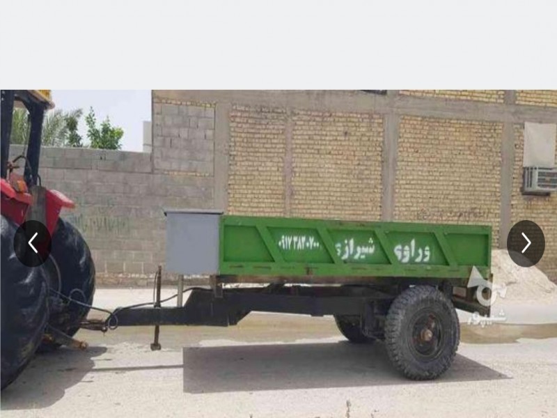 تراکتور 285 مدل 90 با تریلی در حد نو و لودر در حد نو0