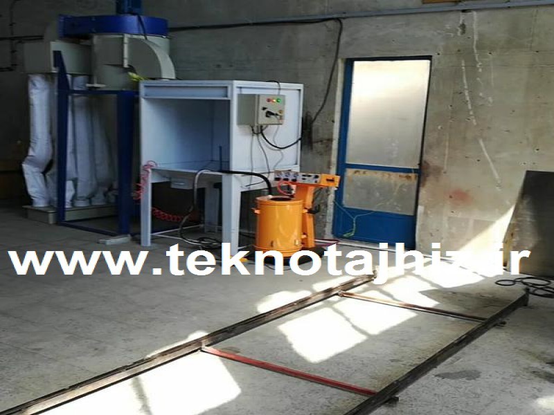 خط رنگ تفلون و بازسازی  ظروف1