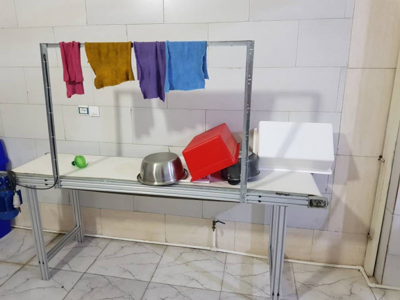 خط شستشوی سبزیجات9