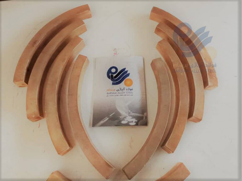 مدل سازی ریخته گری قطعات c63000 فولاد آلیاژی برسام0