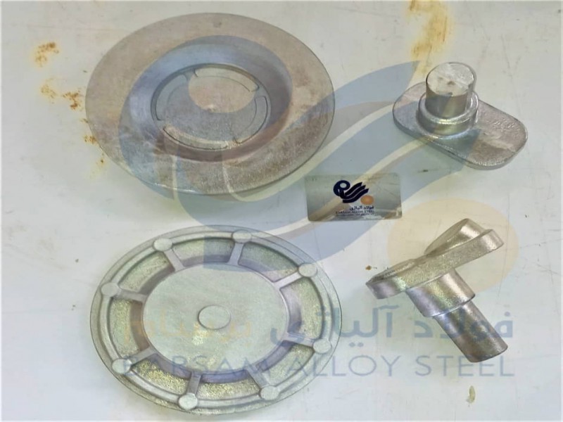 ریخته گری قطعات پمپ صنعتی آلومنیوم فولاد آلیاژی برسام0
