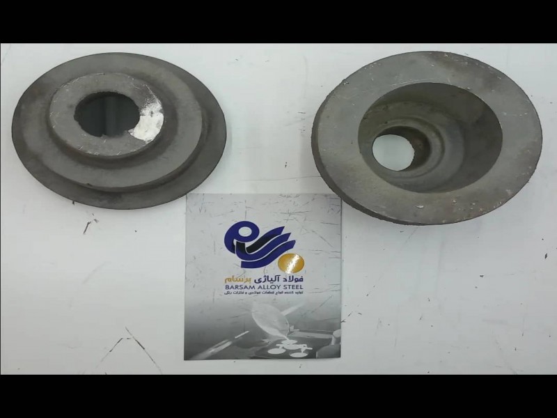 ریخته گری قطعات پمپ چدن گرید GG25 فولاد آلیاژی برسام1