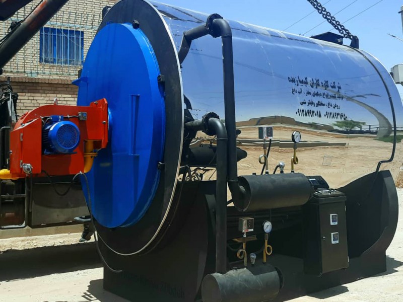 دیگ آبگرم صنعتی0