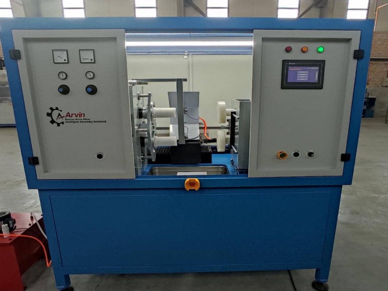 دستگاه برش واشر لاستیکی1