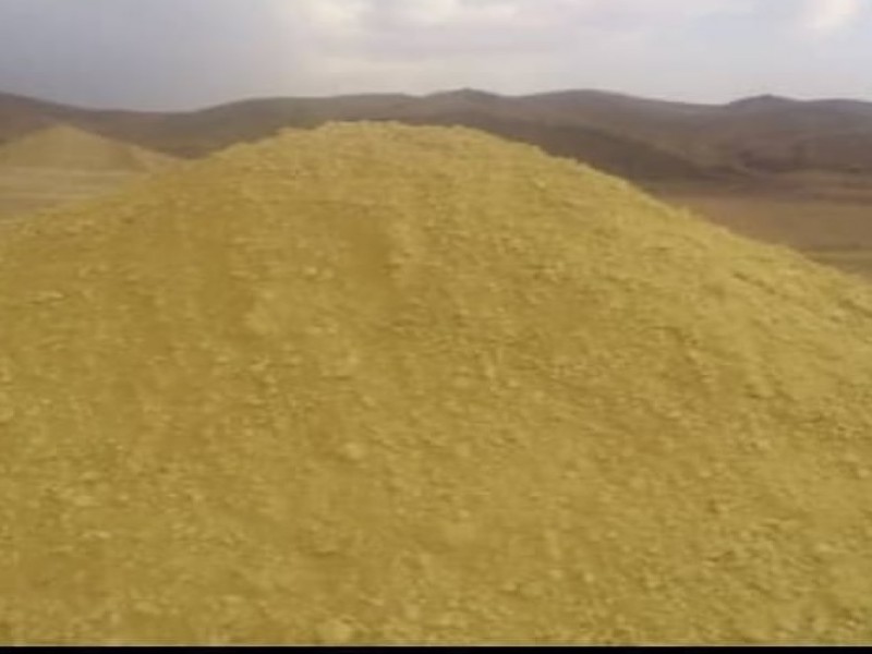 فروش گوگرد کلوخه فله بالای 100 تن صنایع کود مارال0