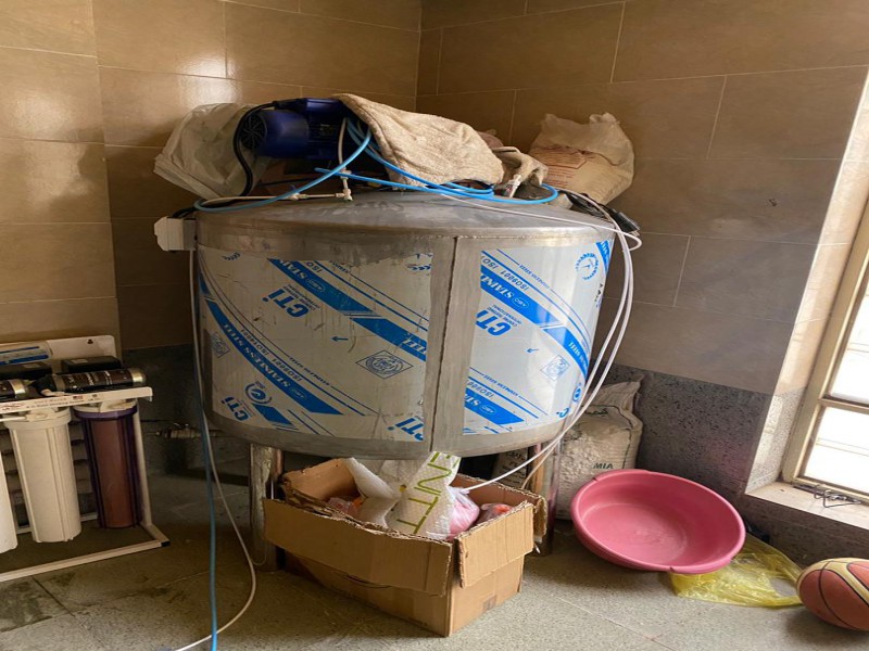 میکسر استیل ۵۰۰ لیتری2