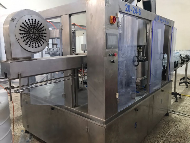 خط تولید آب معدنی 24 نازل2