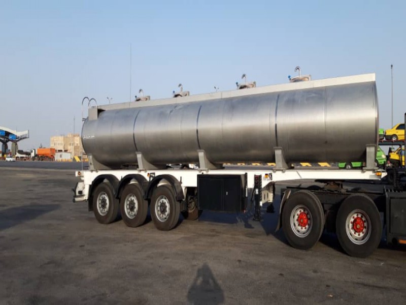 تانک استیل حمل روغن ۲۷ تنی1