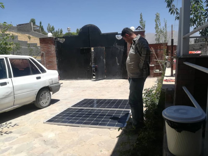پمپاژ آب از چاه با استفاده از انرژی خورشیدی آرسیا4
