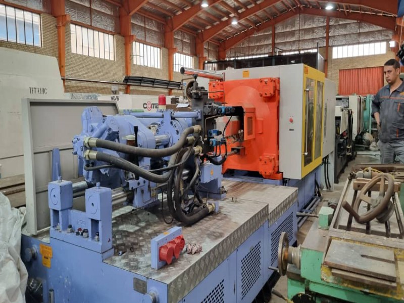 فروش دستگاه تزریق پلاستیک 158 تن بولی1