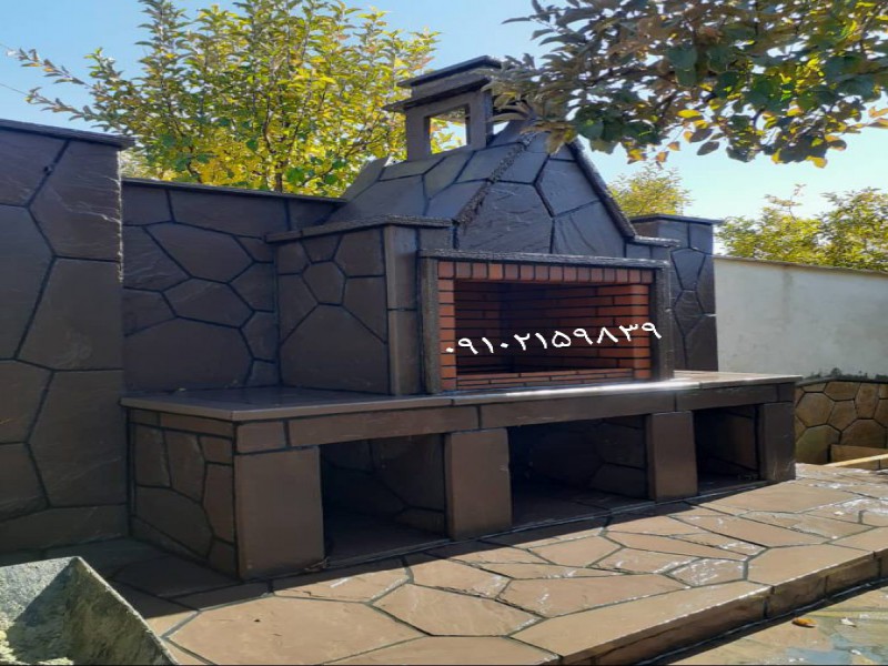 ساخت کباب پز آجری حکیمی0