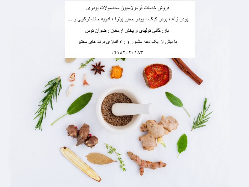 فروش فرمول پودر خمیر پیتزا2