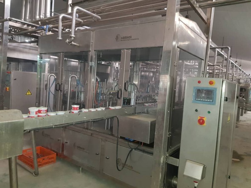 دستگاه پرکن لیوانی ۷۵ و ۹۵0