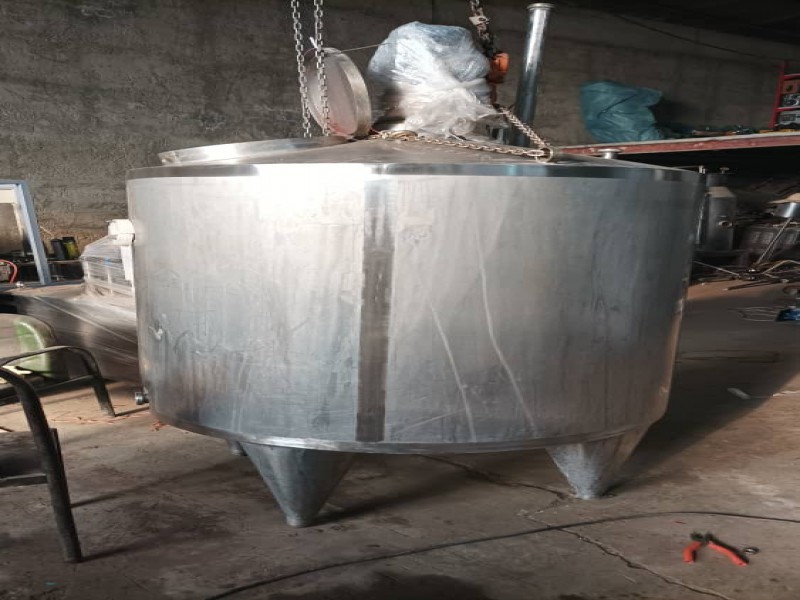 فروش مخزن استیل پروسس یک تنی1