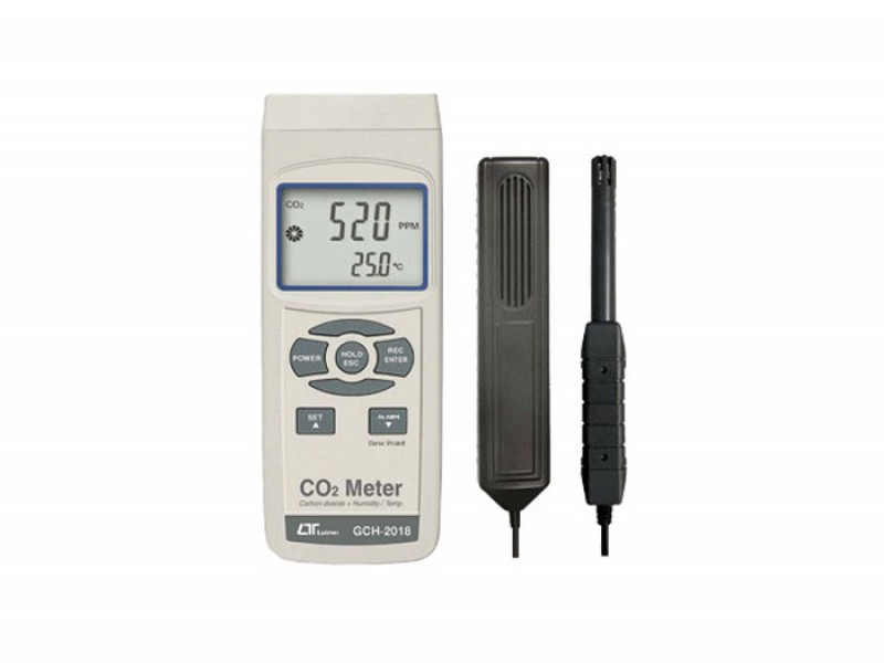 CO2متر رطوبت سنج ترمومتر برند LUTRON مدل GCH-20180