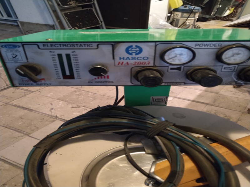 دستگاه رنگ پودری الکترواستاتیک ساخت کره جنوبی1