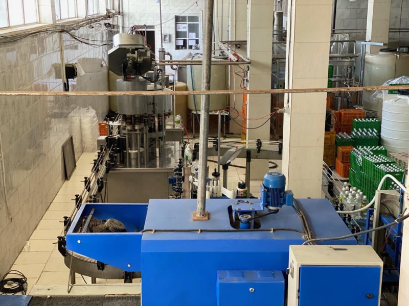 خط پرکن دربند و لیبل زن نوشیدنی2