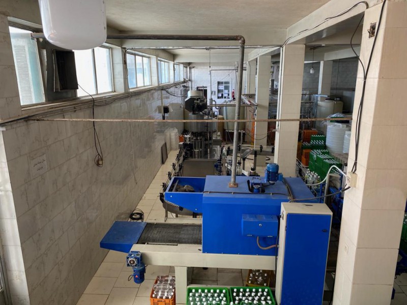 خط پرکن دربند و لیبل زن نوشیدنی1