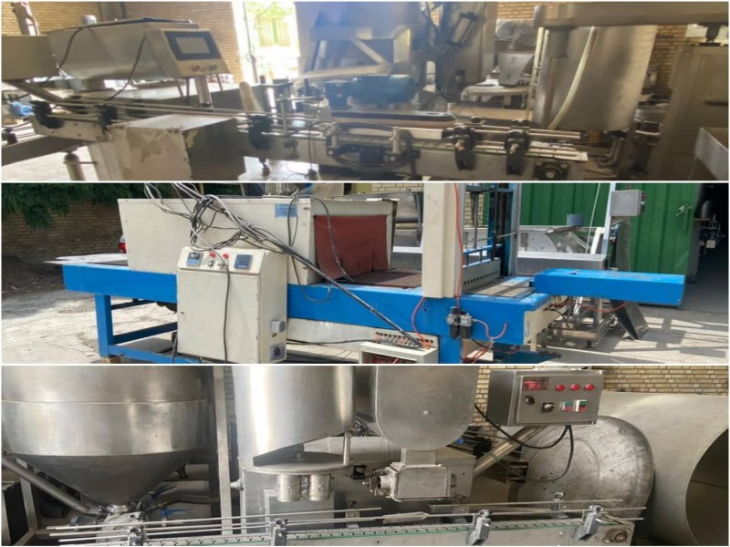 خط بسته‌بندی کنسرو و حبوبات0