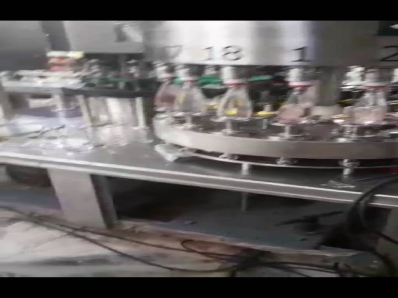 خط پرکن بطری شیشه1