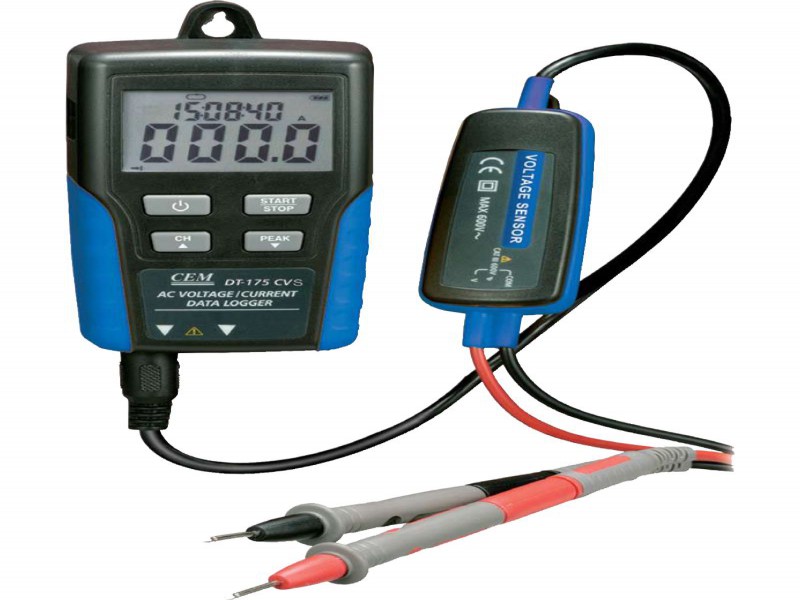 دیتالاگر جریان و ولتاژ برند CEM مدل DT-175CV10