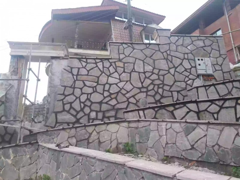 فروش سنگ لاشه ورقه ای سنگ مالون سنگ کوهی6