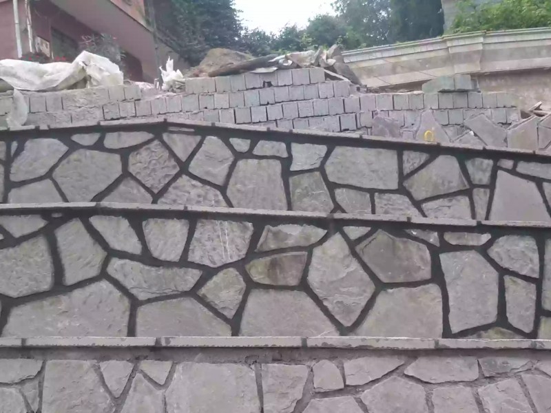 فروش سنگ لاشه ورقه ای سنگ مالون سنگ کوهی3