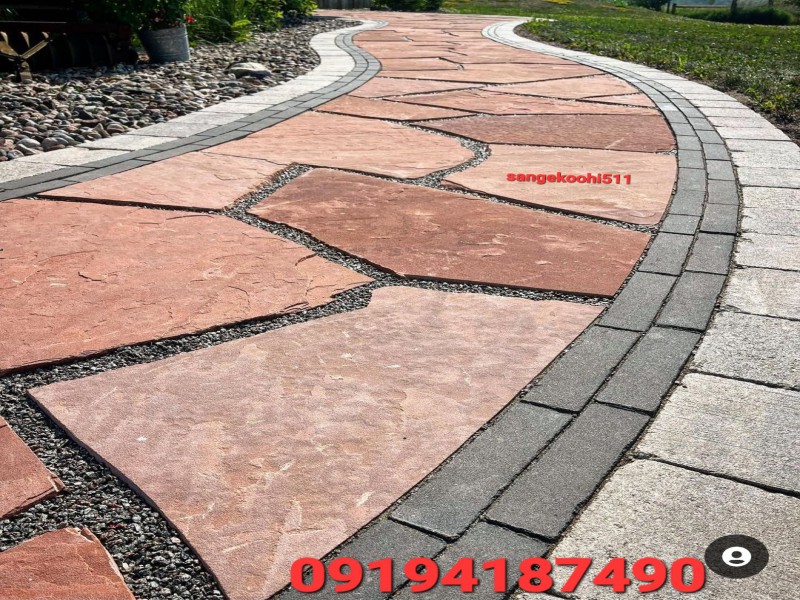 فروش سنگ لاشه کف محوطه سازی4